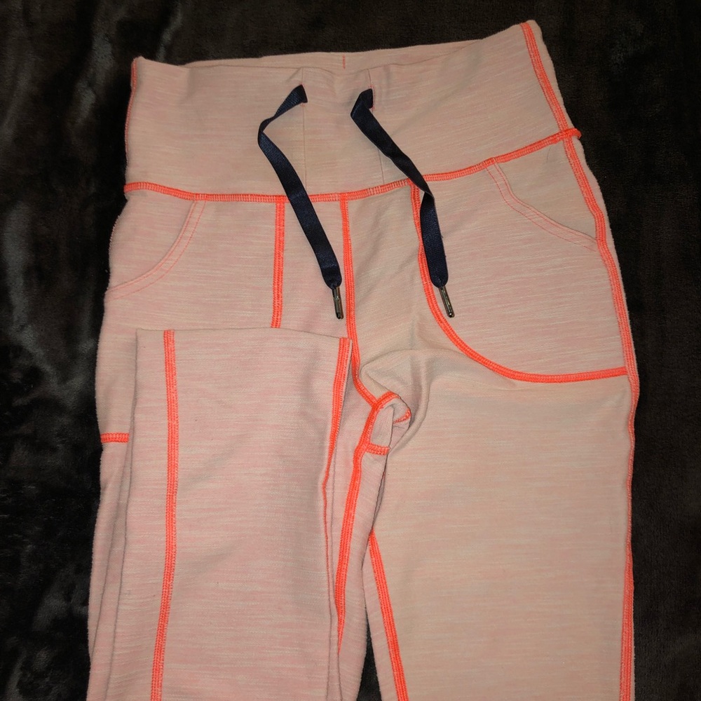 Pink Lululemon Yoga Pants